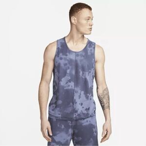 Nike Dri-FIT Men's Allover Print Sleeveless Yoga Top